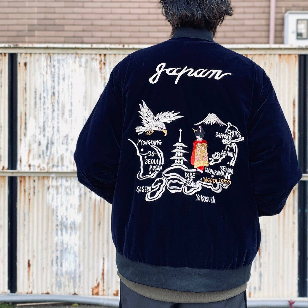 REVERSIBLE 「SKAJAN」 DOWN JACKET #D.NAVY×BK [TAION-JK04JS REVERSIBLE 「SKAJAN」 DOWN JACKET #D.NAVY×BK [TAION-JK04JS