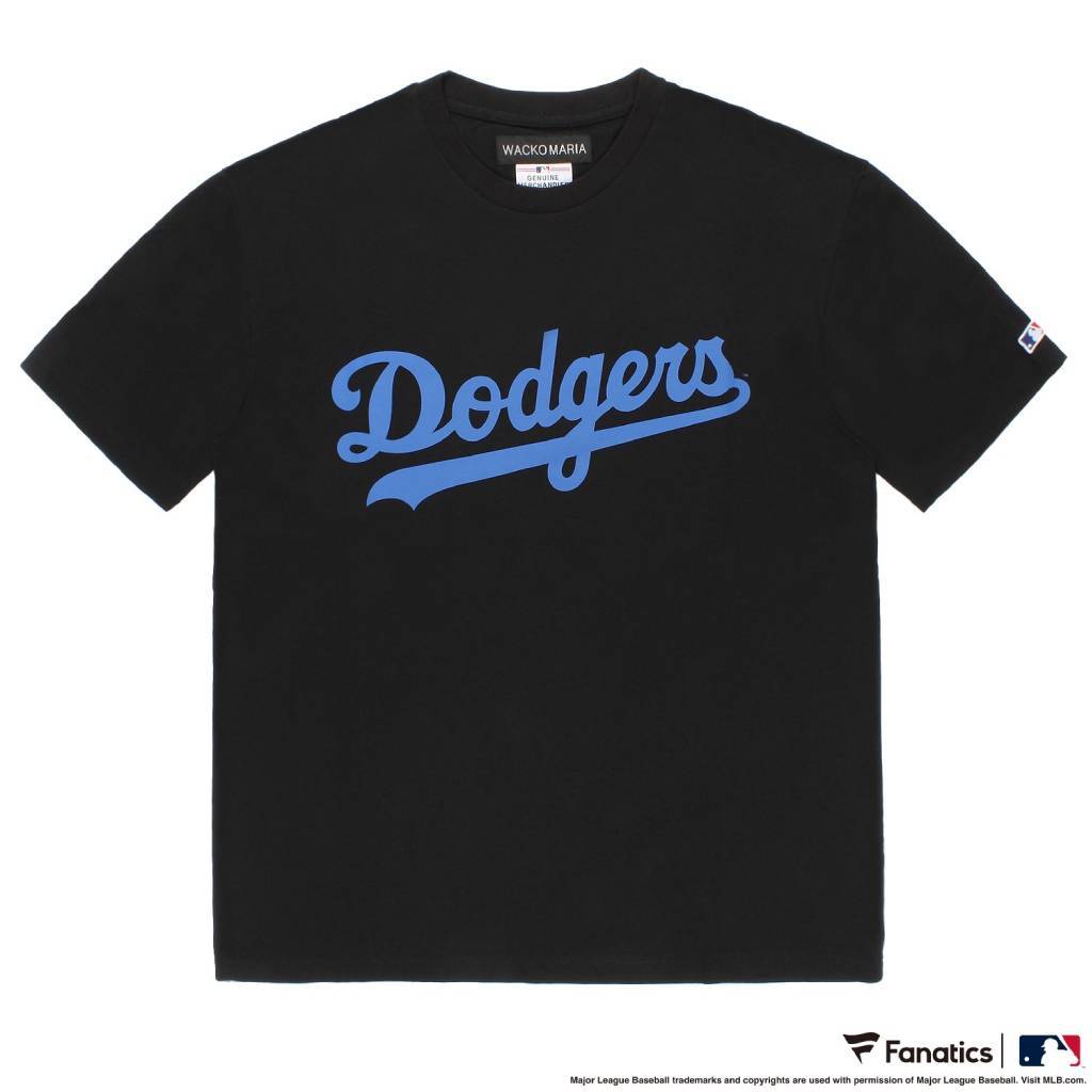 MLB | LA | CREW NECK T-SHIRT ( TYPE-2 ) #BLACK [MLB-WM-TEE02]