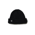 E LOGO BEANIE #BLACK [FW23-H09]