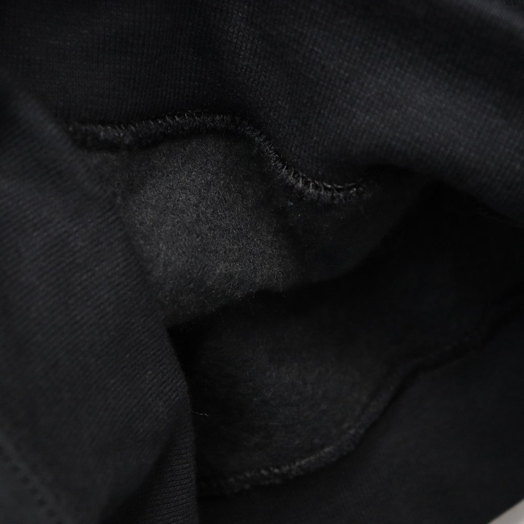 TIM LEHI | CREW NECK SWEAT SHIRT ( TYPE-2 ) #BLACK [25FW-WMC-SS12]