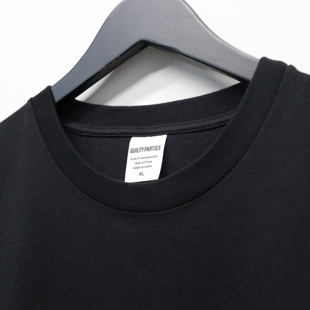 WASHED HEAVY WEIGHT CREW NECK T-SHIRT ( TYPE-13 ) #BLACK [26SS-WMT-WT14]