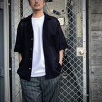 KNIT SHIRT #BLACK [25SS-WMK-KN24]