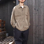 Military Over Shirts #Olive [SD26F-SH03]