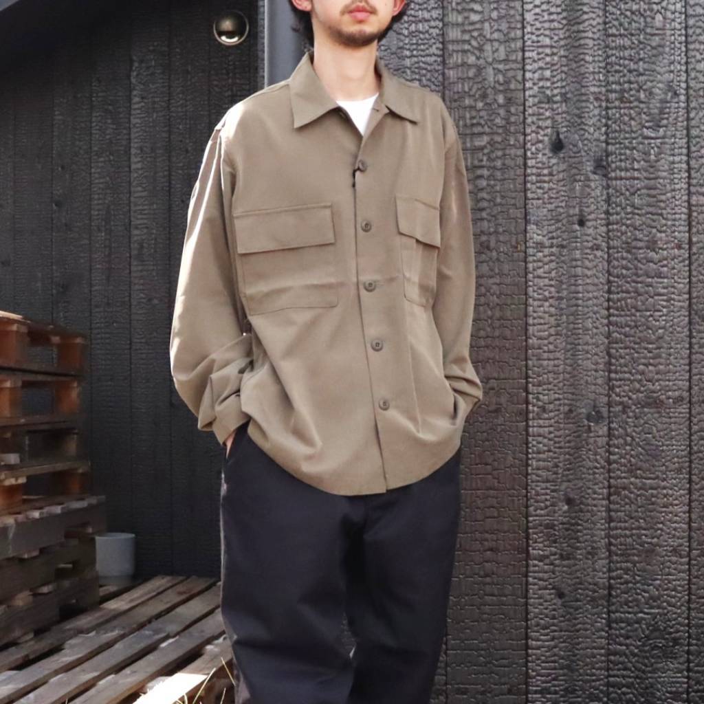 Military Over Shirts #Olive [SD26F-SH03]