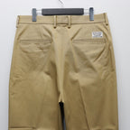 DOUBLE PLEATED CHINO TROUSERS ( TYPE-1 ) #BEIGE [25FW-WMP-PT01]