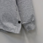 TECH DRAWSTRING TEE L/S #HEATHER GRAY [BE-31026W]