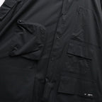 PERTEX UTILITY LONGLINE SHIRT #BLACK [FPA02261U0004]