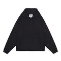 SOLID LOOSE HOODY #BLACK [CES28CS13]