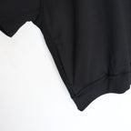 科技風短袖衛衣 #黑色 [BE-51025]