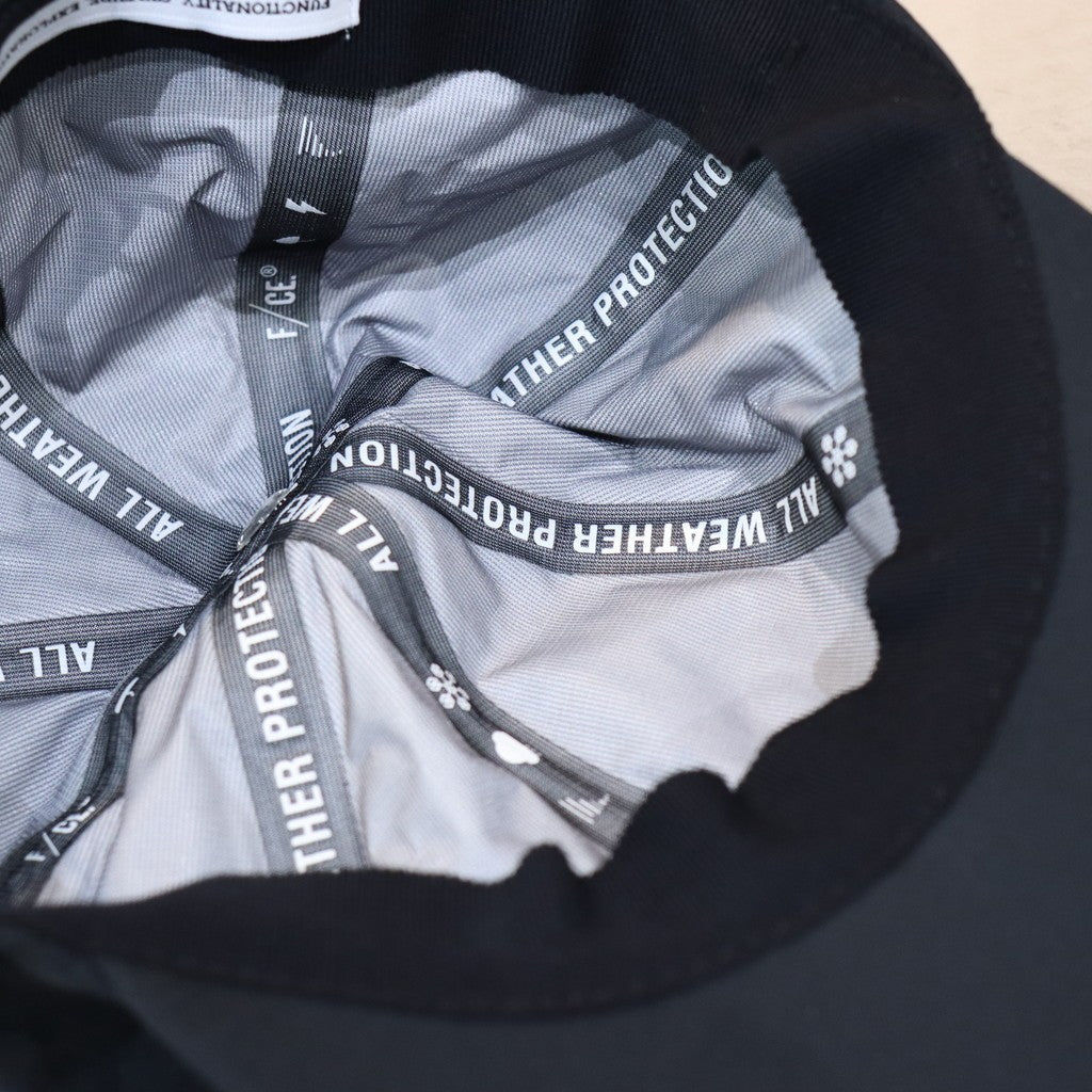 PERTEX 8 PANEL CAP #BLACK [FAC38241U0001]