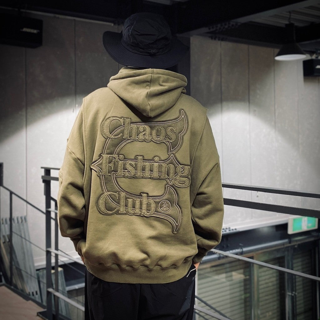 Chaos Fishing Club | 晚間咬鉤連帽衫 #橄欖綠 [25SS-CFC05]
