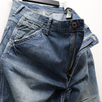 HERITAGE DENIM PAINTER PANTS AGED #INDIGO [BW261-HDPP]