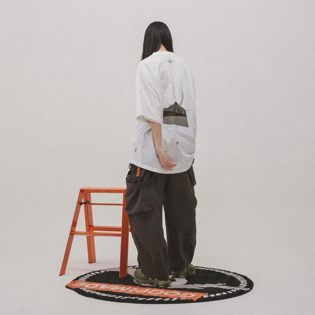 M005-i 「Crescent-G」 Graphic Tee #WHITE [GOOPI-24SS-APR-04]