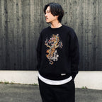 TIM LEHI | JACQUARD SWEATER #BLACK [26SS-WMK-KN07]