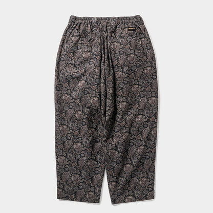 RIPPLE PAISLEY BALLOON PANTS #Black [SU24-B02]