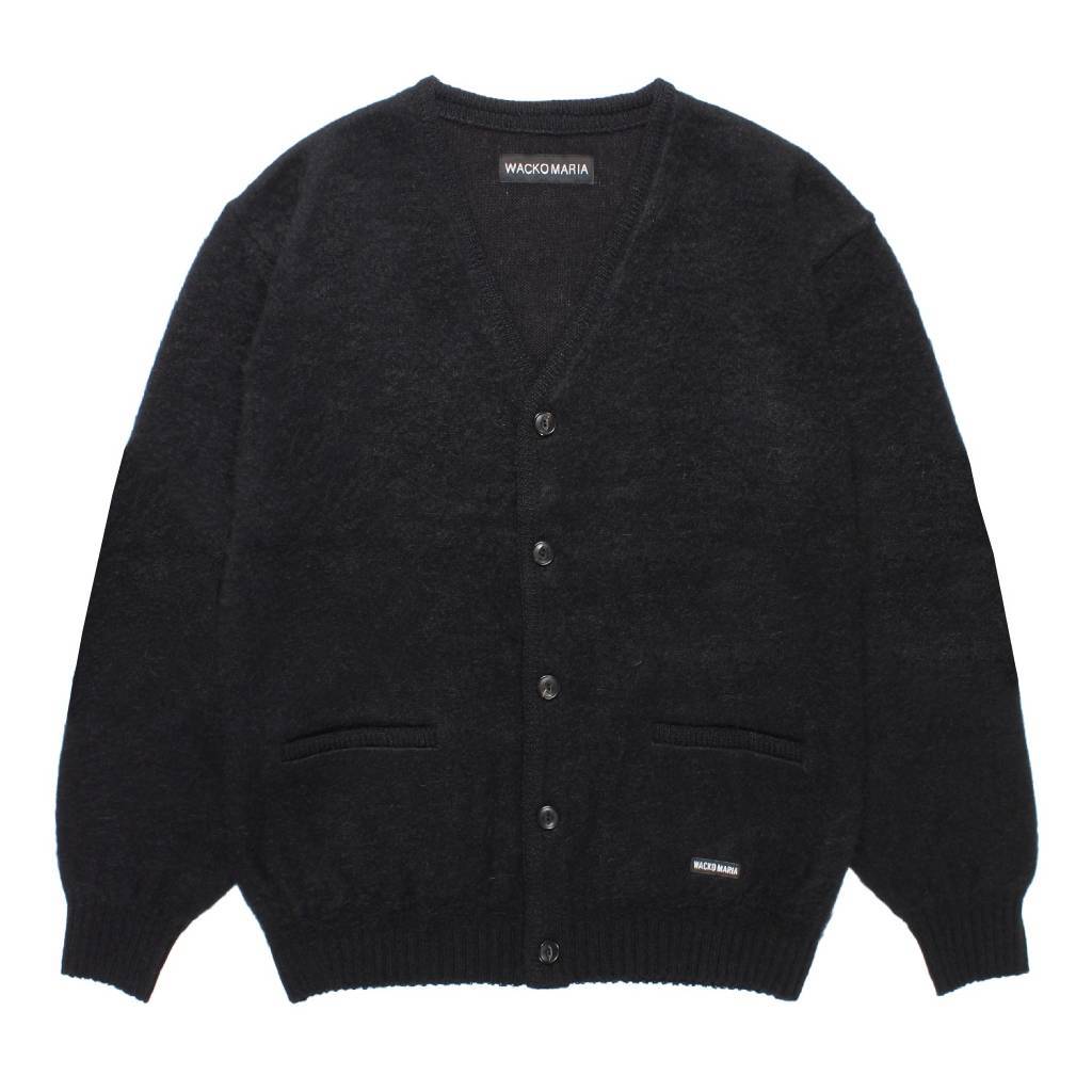 MOHAIR CARDIGAN #BLACK [25FW-WMK-KN20]