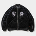 DELUXE | VELOUR SOUVENIR JKT #Black [20TH-JK03]