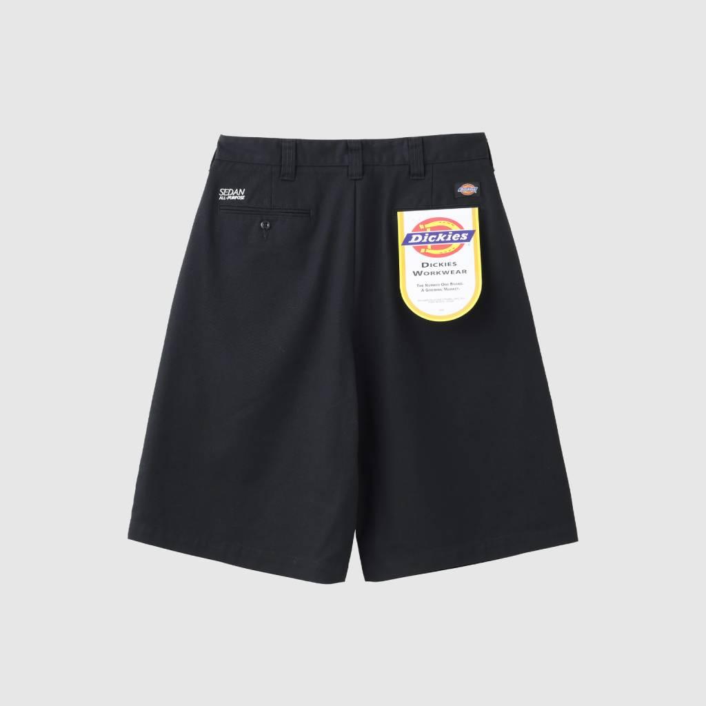 Dickies | Tuck Wide Shorts #Black [SD26S-PT07]