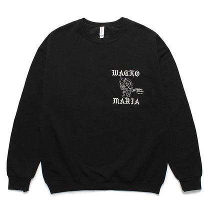 56 TATTOO STUDIO | CREW NECK SWEAT SHIRT #BLACK [56TS-WM-SS01]