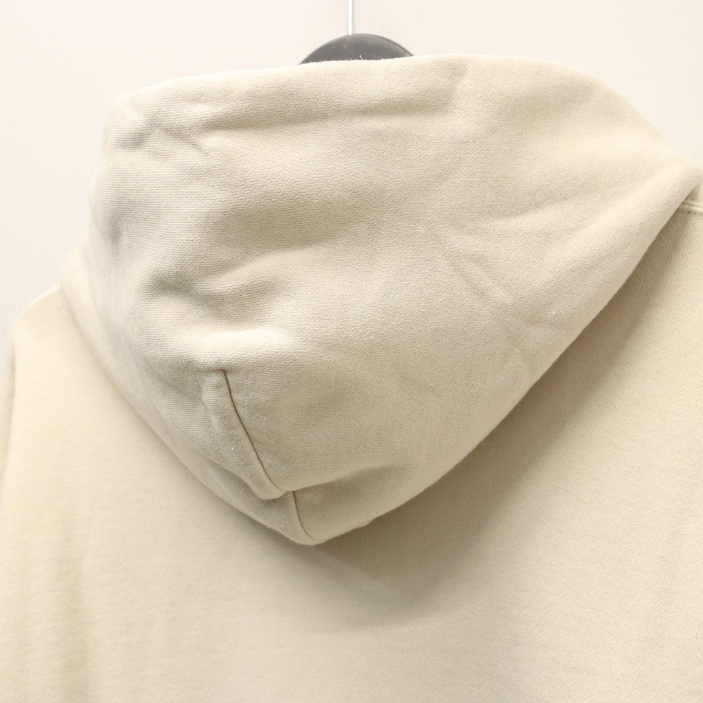 WASHED MIDDLE WEIGHT PULLOVER HOODED SWEAT SHIRT #IVORY [26SSE-WMC-SS02]