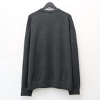TECH KNIT CREW L/S Brewed Protein #CHARCOAL [BE-70026W]