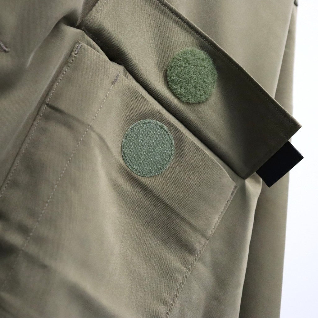 Military Over Shirts #Olive [SD26F-SH03]