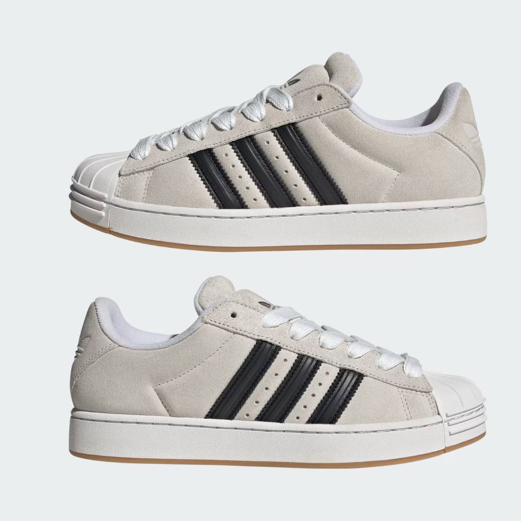 SUPERSTAR ST #クリスタルホワイト/コアブラック/ガム [KI3511]