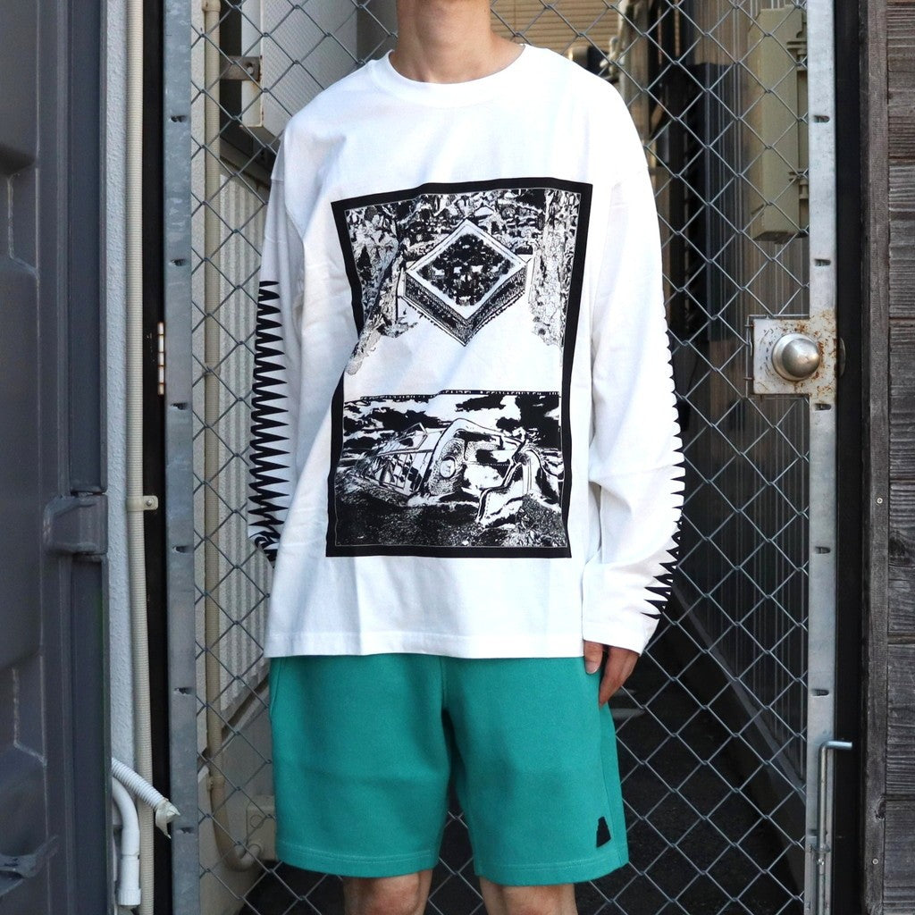 CENTURY CAMEO LONG SLEEVE T #WHITE [CES28LT03]