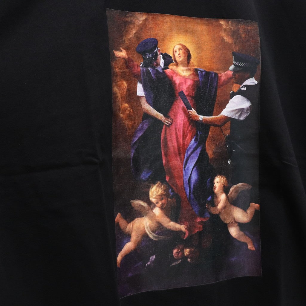 POLICE CHECKUP S/S T-SHIRT #Black [SS25-T07]