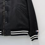 MLB | NY | REVERSIBLE VARSITY JACKET ( TYPE-1 ) #BLACK-BEIGE [MLB-WM-BL01]