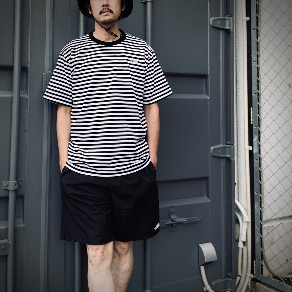 S/S MULTI BORDER TEE #KW [NT32455]