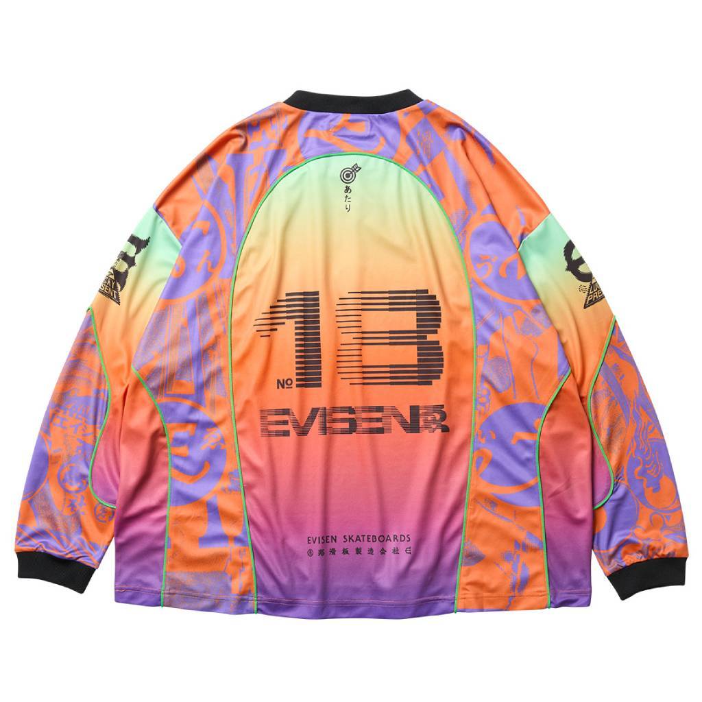 PHEASANT MOTO JERSEY #Orange/Purple [26SS-SW07]