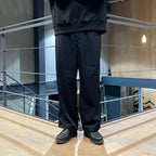 TECH EASY TROUSERS TWILL #BLACK [BP-33024W]