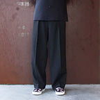 Ventilation Wide Slacks #Charcoal [SD26F-PT04]