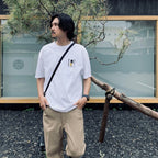 WASHED HEAVY WEIGHT CREW NECK T-SHIRT ( TYPE-13 ) #WHITE [26SS-WMT-WT14]
