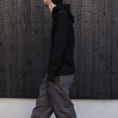 GUAI HOOD LON T #BLACK [JI-26SS-CS07]