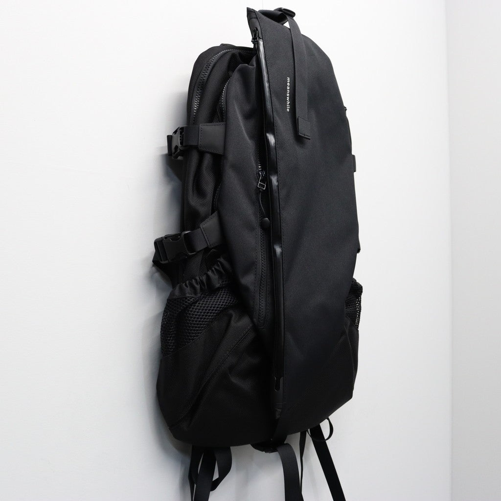 meanswhile | 「GW-1U」 CORDURA NYLON 「OUTSIDE」 Backpack #Black