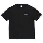 WASHED HEAVY WEIGHT CREW NECK T-SHIRT ( TYPE-4 ) #BLACK/PURPLE [26FWE-WMT-WT04]