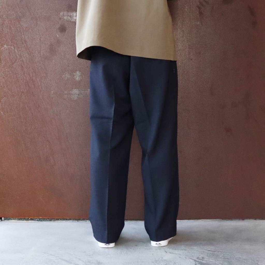 Ventilation Wide Slacks #Navy [SD26F-PT04]