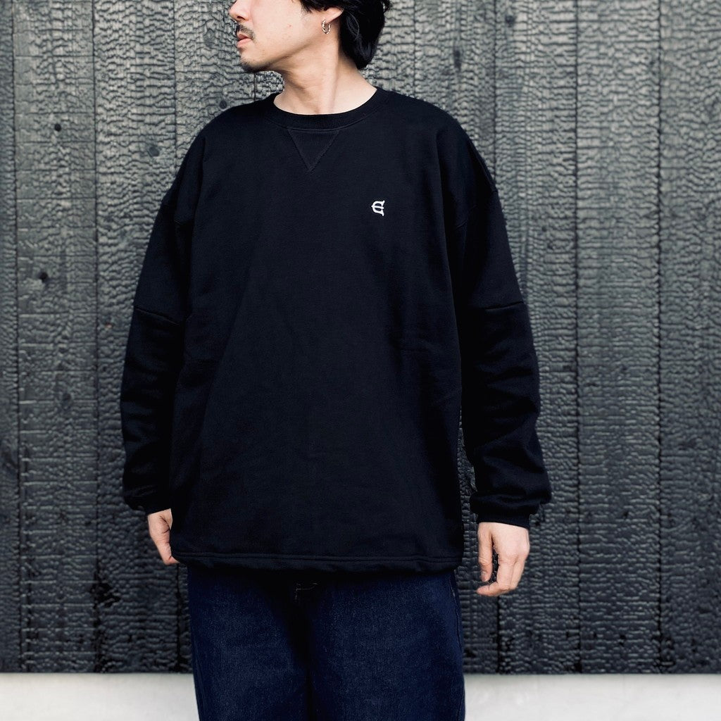 SPRING CREWNECK SWEAT #Black [26SS-SW06]
