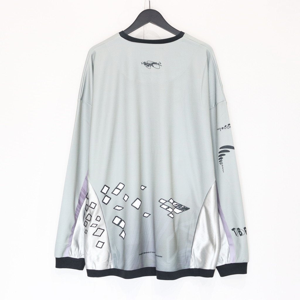 SauRas Being | L/S SOCCER JERSEY #Grey [SS25-SRB03]