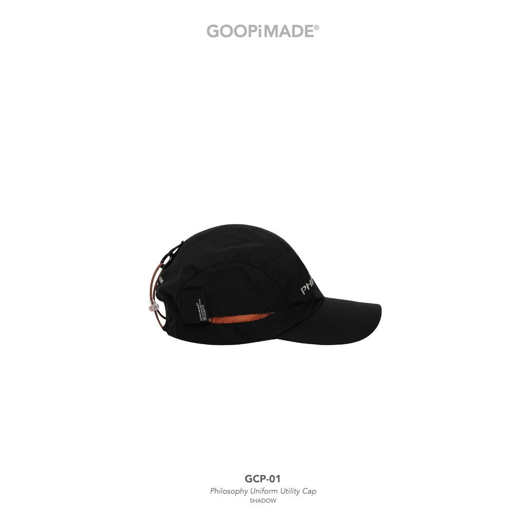 GCP-01 Philosophy Uniform Utility Cap #Shadow [GOOPI-26SS-MAY-05]