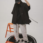 「GNV-S1」 SOFTBOX Oversized Strap Shirt #SHADOW [GOOPI-24SS-APR-03]