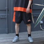 COLLEGE DOBBY SHORTS #Black [SU25-B05]