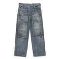 MINER'S REPAIRED DENIM WORK PANTS #AGED INDIGO [BW252-MRDWP]
