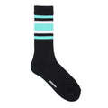 SKATER SOCKS ( TYPE-1 ) #BLACK-GREEN [26SS-WMA-SO01]