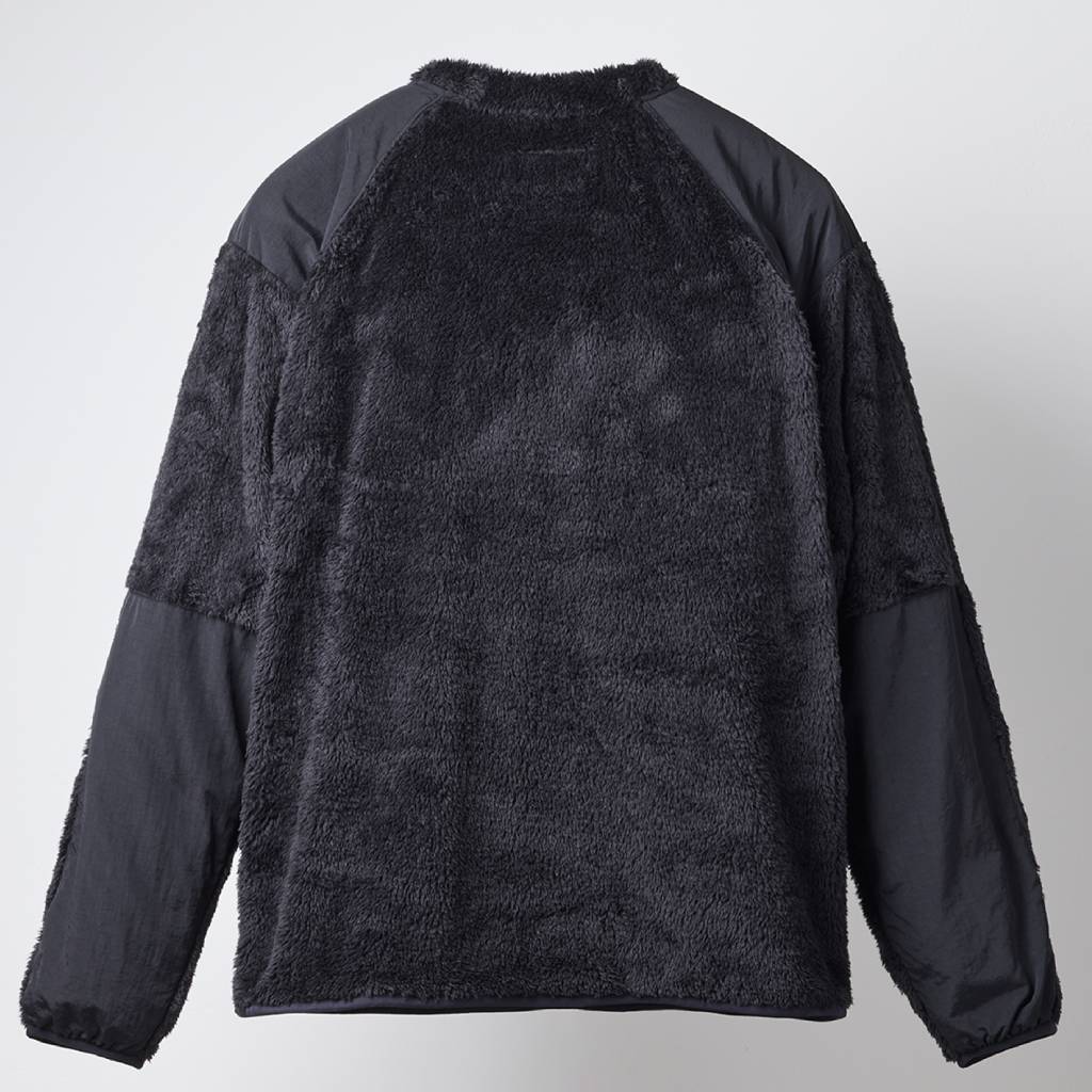 Wild Things | Shaggy Fleece Pullover #Black [SD26F-CT14]