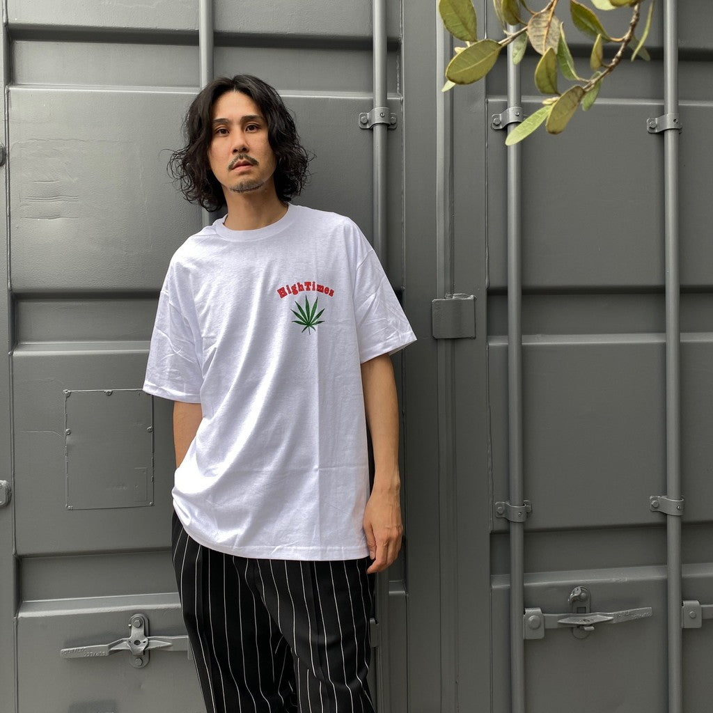 HIGHTIMES | CREW NECK T-SHIRT -TYPE 2- #WHITE [HIGHTIMES-WM-TEE02]