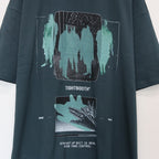 SHADOW S/S T-SHIRT #Blue Charcoal [SS25-T09]