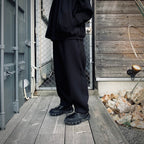 TECH SCUBA KNIT PANTS #BLACK [BP-61025W]